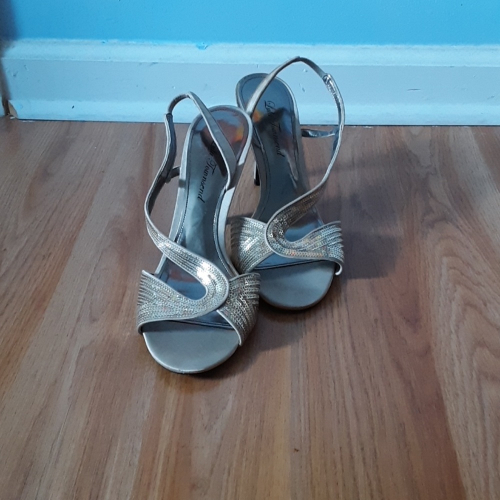 Gold sandals